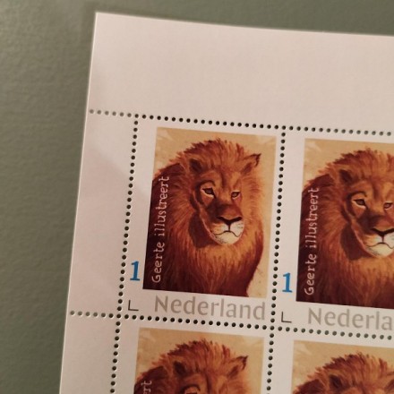 Postzegel Leeuw